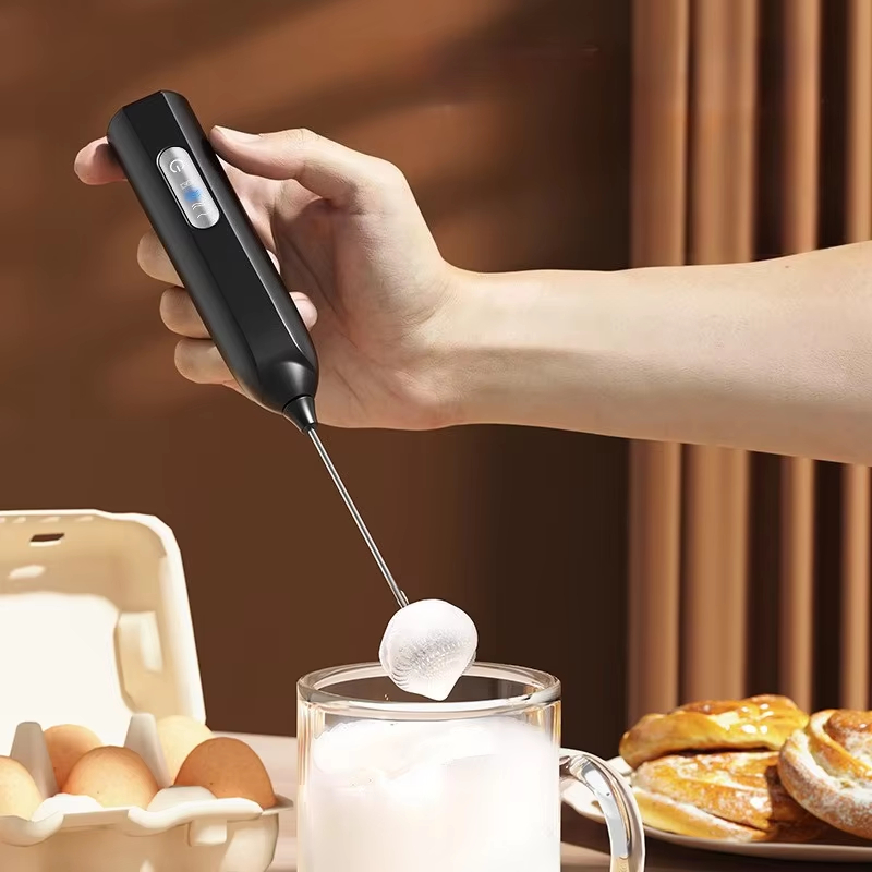Electric Handheld Milk Frother - Portable Blender Usb Rechargeable 评论和价格