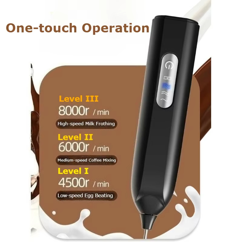 Electric Handheld Milk Frother - Portable Blender Usb Rechargeable 评论和价格