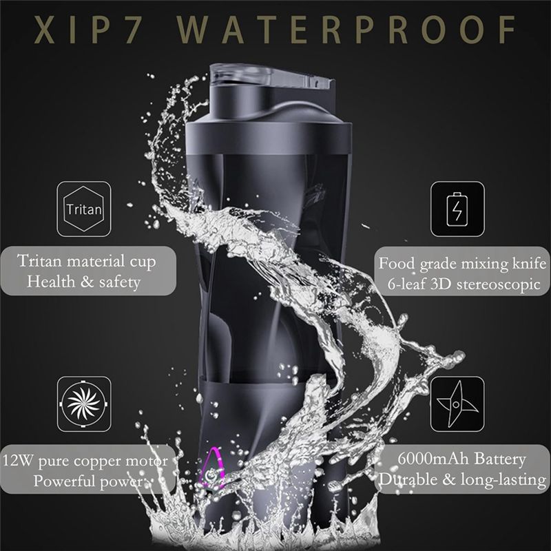 AT19-Portable Blender 700ML Tr - Portable Blender Usb Rechargeable 评论和价格